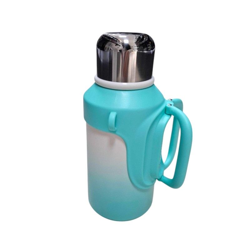 Φορητό παγούρι-θερμός με χειρολαβή - 1000ml - 123743 - Light Blue Φορητό παγούρι-θερμός με χειρολαβή - 1000ml - 123743 - Light Blue