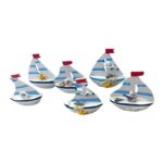 Διακοσμητικό Souvenir Καραβάκι - Σετ 8 τεμάχια - L2024-23 - 125569