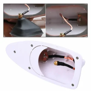 Διακοσμητική κεραία οροφής αυτοκινήτου - Καρχαρίας - R-Z22101-1 - 140116 - Red - Image 2