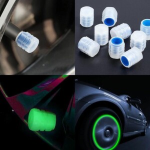 Καπάκι βαλβίδας ελαστικών αυτοκινήτου φωσφορίζον - R-Z17201-4U - 140532 - Pink - Image 2