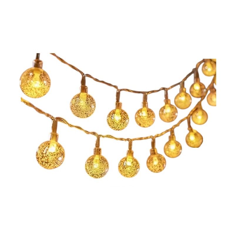 Ηλιακή γιρλάντα φωτισμού LED - Φυσαλίδα - 5m+1m - 20D - 152882 - Warm White Ηλιακή γιρλάντα φωτισμού LED - Φυσαλίδα - 5m+1m - 20D - 152882 - Warm White