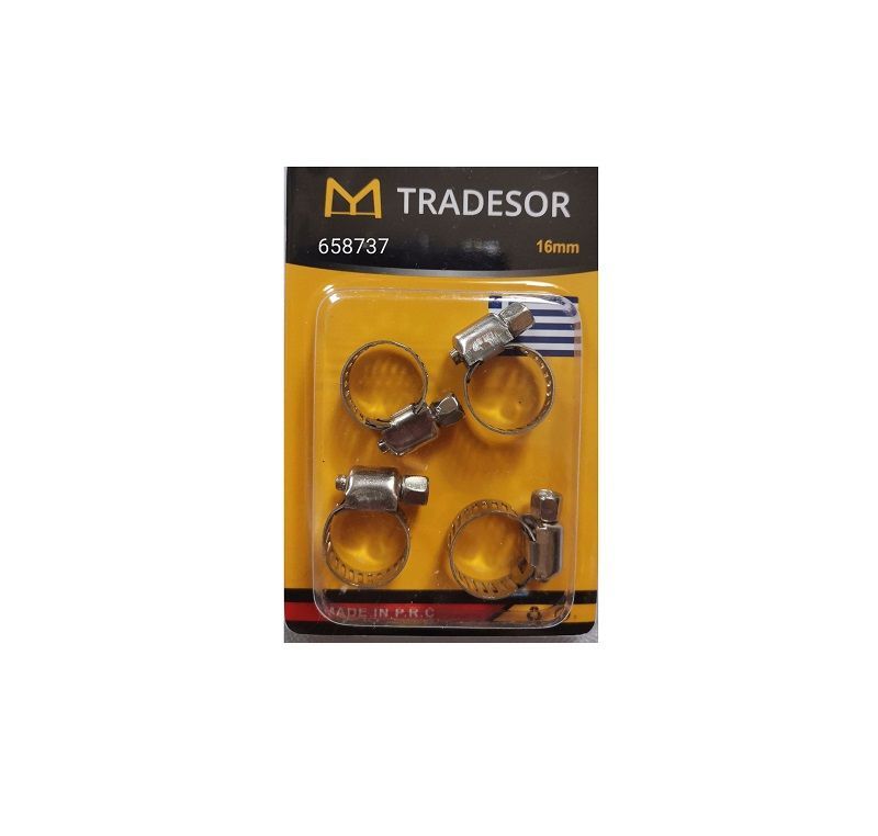 Σφιγκτήρες σωλήνων - 16mm - Σετ 12 πακέτων - 658737 Σφιγκτήρες σωλήνων - 16mm - Σετ 12 πακέτων - 658737