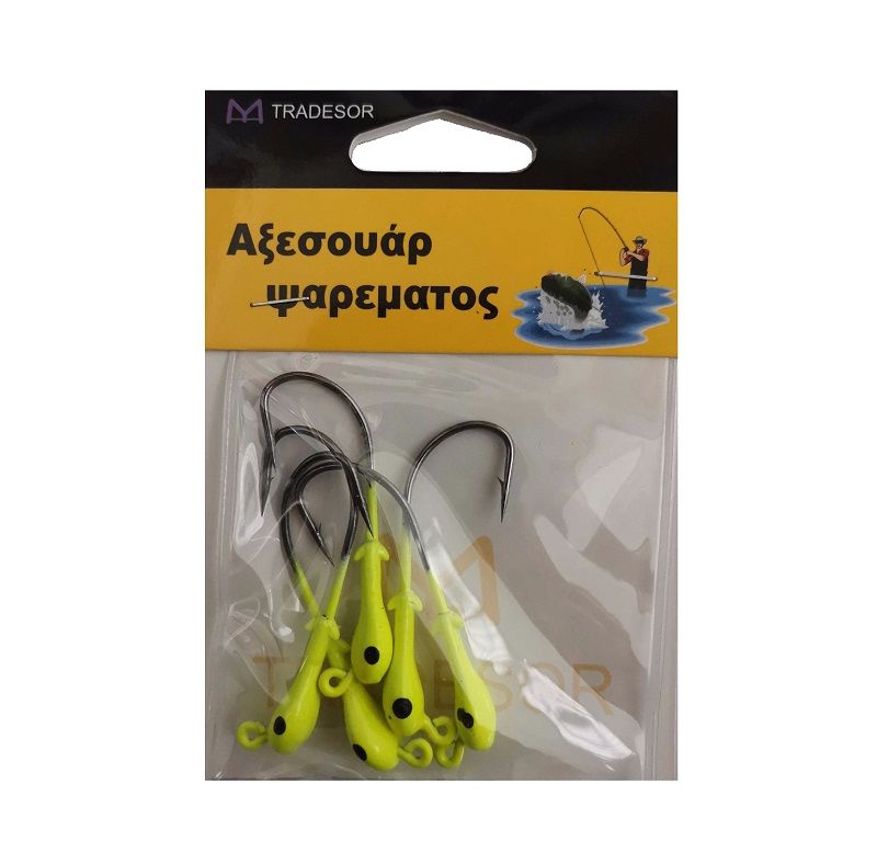 Μολυβοκεφαλές με αγκίστρι - 10gr - 3pcs - 930190 Μολυβοκεφαλές με αγκίστρι - 10gr - 3pcs - 930190