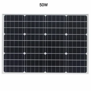 Μονοκρυσταλλικό ηλιακό πάνελ - Solar Panel - 50W - 676128 - Image 11