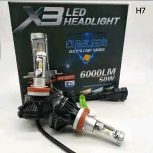 Λάμπες LED - X3 - H7 - 6000lm - 50W - 005655 - Image 2