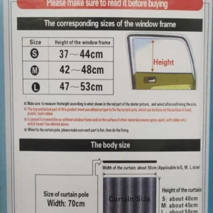 Κουρτίνα ηλιοπροστασίας αυτοκινήτου - 2pcs - 1411404 - L - 160908 - Image 3