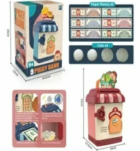 Παιδικό χρηματοκιβώτιο - Κουμπαράς - 8641C - 266410 - Image 6