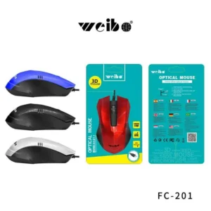 Ενσύρματο ποντίκι - FC-201 - Weibo - 652012 - Black - Image 5