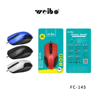 Ενσύρματο ποντίκι - FC-145 - Weibo - 651459 - Black - Image 11