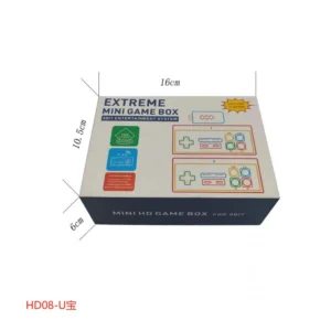 Ασύρματη κονσόλα παιχνιδιών Mini με 2 χειριστήρια - HD08-U - 884041 - Image 12