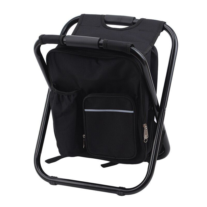 Πτυσσόμενο σκαμπό και σακίδιο camping - 1344 - 170105 - Black Πτυσσόμενο σκαμπό και σακίδιο camping - 1344 - 170105 - Black