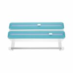 Επιτοίχια βάση ρολού κουζίνας με 2 θήκες-κόφτες για μεμβράνη & αλουμινόχαρτο - 6811 - 170127 - Green - Image 3