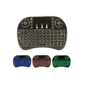 Ασύρματο mini πληκτρολόγιο με Αγγλικό Touchpad - i8 - 882788 - Black - Image 8