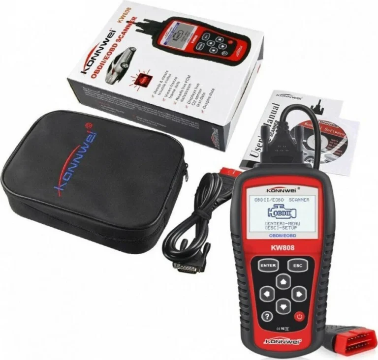 Ψηφιακό διαγνωστικό αυτοκινήτων OBDII/EOBD - 1740209/01 - KW-808 - Konnwei - 170426 - Image 2