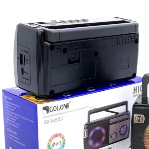 Επαναφορτιζόμενο ραδιόφωνο - LED - RX-M77D - 180185 - Black - Image 8