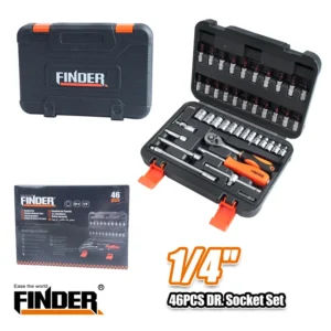 Σετ καστάνια με καρυδάκια 1/4 - 46pcs - Finder - 192541 - Image 2