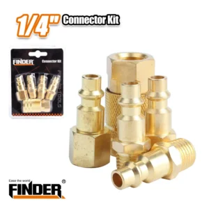 Σετ ταχυσύνδεσμοι για αεροσυμπιεστή - FXZ-002 - 5pcs - Finder - 194108 - Image 2