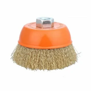 Συρματόβουρτσα καμπάνα για γωνιακό τροχό - 4""/100mm - Finder - 196594