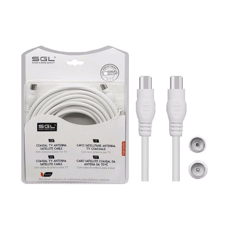 Καλώδιο κεραίας τηλεόρασης – Male/Female – 722BC – 15m – 196738 Καλώδιο κεραίας τηλεόρασης – Male/Female – 722BC – 15m – 196738