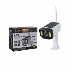Ηλιακός προβολέας LED COB & Dummy Camera – T28 – 20W – 235949 - Image 2