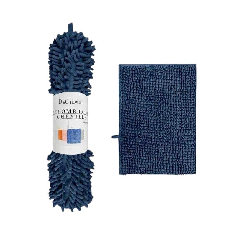 Πατάκι μπάνιου - M0840 - 40x60cm - Blue - 20869 Πατάκι μπάνιου - M0840 - 40x60cm - Blue - 20869