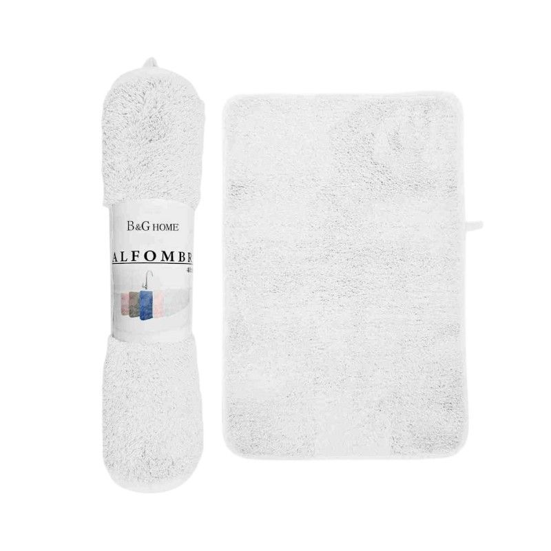 Πατάκι μπάνιου - M0829 - 40x60cm - White - 20964 Πατάκι μπάνιου - M0829 - 40x60cm - White - 20964