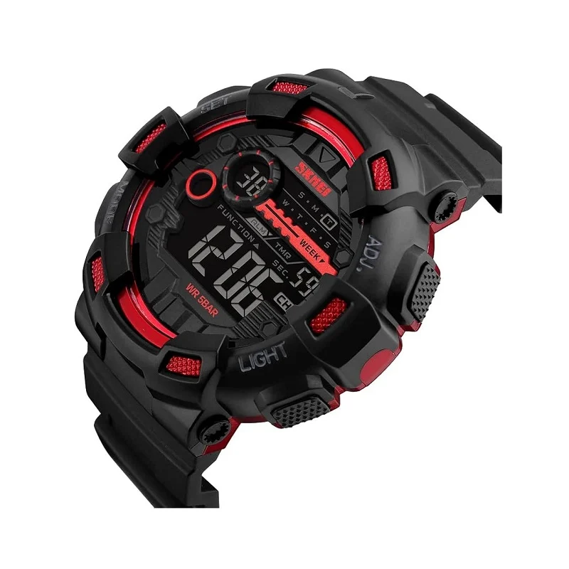 Ψηφιακό ρολόι χειρός – Skmei - 1243 - Red Ψηφιακό ρολόι χειρός – Skmei - 1243 - Red