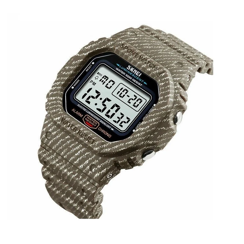 Ψηφιακό ρολόι χειρός – Skmei - 1471 - Khaki Ψηφιακό ρολόι χειρός – Skmei - 1471 - Khaki