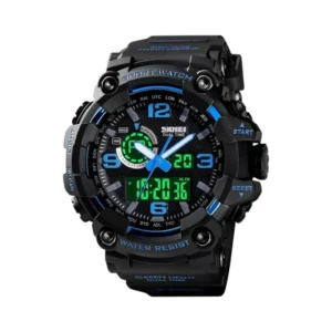 Ψηφιακό/αναλογικό ρολόι χειρός – Skmei - 1520 - Black/Blue
