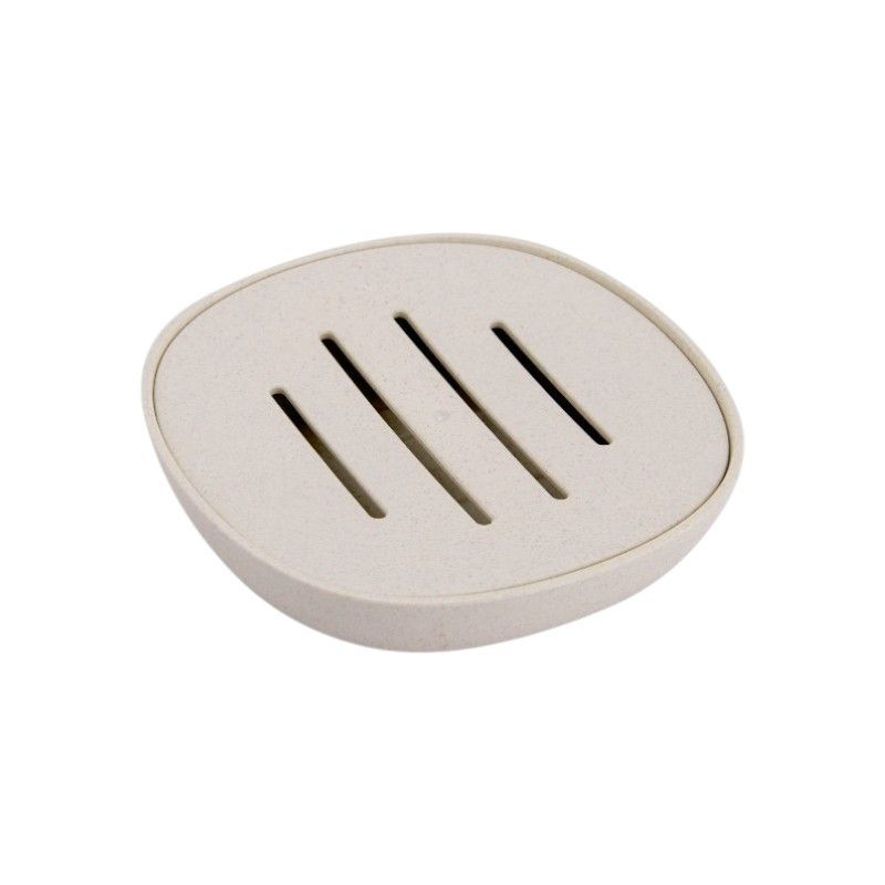 Σαπουνοθήκες μπάνιου πλαστικές - Σετ 9pcs - Beige - 21556