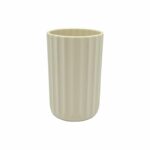 Θήκες οδοντόβουρτσας πλαστικές σε σετ 5Χ - Beige - 21561