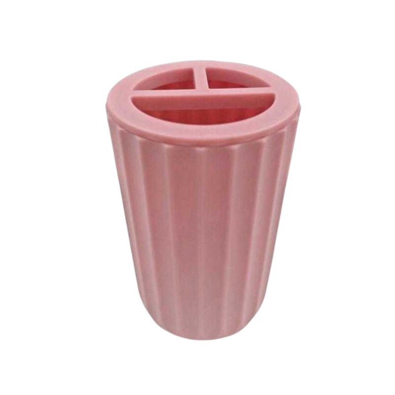 Θήκες οδοντόβουρτσας πλαστικές σε σετ 5Χ - Pink - 21740 Θήκες οδοντόβουρτσας πλαστικές σε σετ 5Χ - Pink - 21740