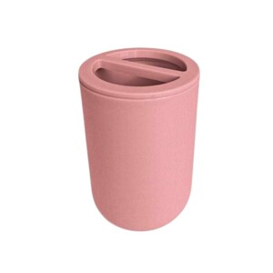 Θήκες οδοντόβουρτσας πλαστικές σε σετ 5Χ - Pink - 21752