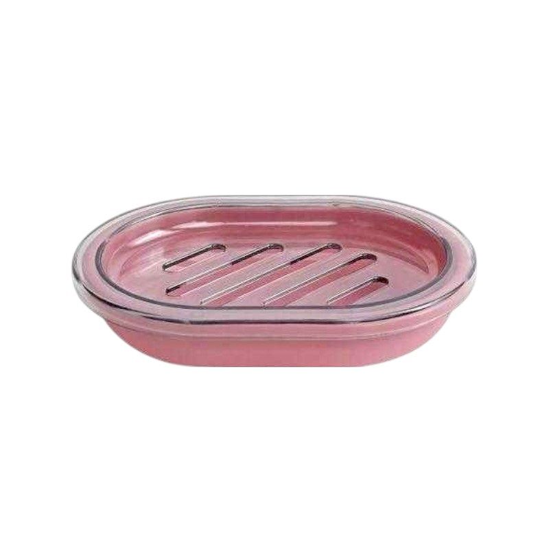 Σαπουνοθήκες μπάνιου πλαστικές - Σετ 9pcs - Pink - 21766 Σαπουνοθήκες μπάνιου πλαστικές - Σετ 9pcs - Pink - 21766
