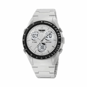 Ψηφιακό/αναλογικό ρολόι χειρός - Skmei - 2109 - Light Grey