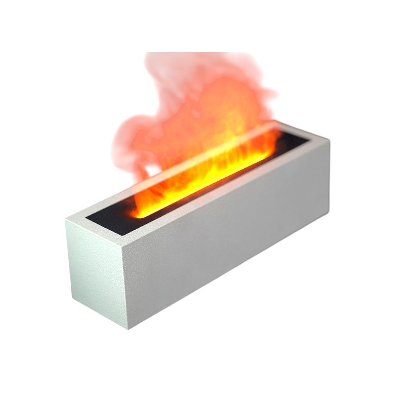 Υγραντήρας χώρου με εφέ φλόγας - 221316 - White Υγραντήρας χώρου με εφέ φλόγας - 221316 - White