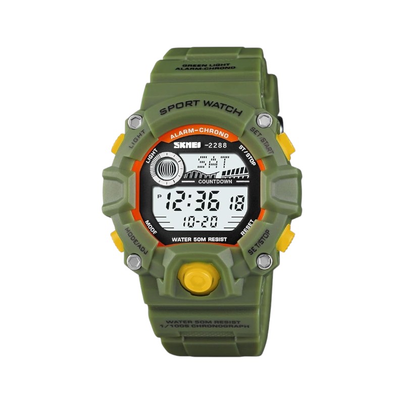 Ψηφιακό ρολόι χειρός - Skmei - 2288 - Green