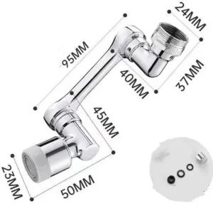 Προέκταση κεφαλής βρύσης πτυσσόμενη - 23109 - Image 3