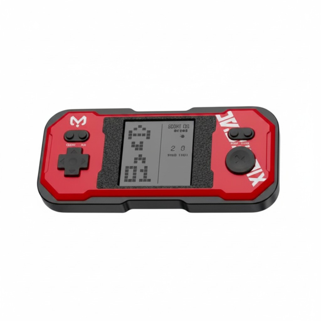 Φορητή κονσόλα παιχνιδιού - Brick Game - XM0133F - 232345 - Red Φορητή κονσόλα παιχνιδιού - Brick Game - XM0133F - 232345 - Red