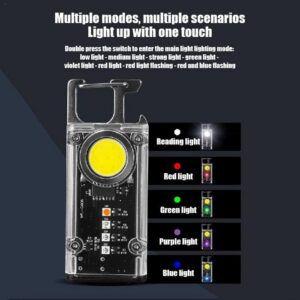 Πολυλειτουργικός φακός LED μπρελόκ - FA-G906 - 251506 - Image 5