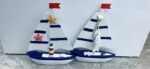 Διακοσμητικό Souvenir Καραβάκι - Σετ 2 τεμάχια - L2026-27AB - 125559 - Image 2