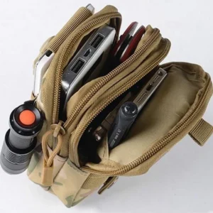 Τσαντάκι ζώνης - BL135 - 270508 - Army Beige - Image 6