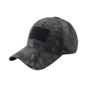 Ανδρικό καπέλο jockey στρατιωτικού τύπου - M02 - 270607 - Grey/Black