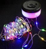 Επαναφορτιζόμενη λάμπα LED με γιρλάντα φωτισμού - String Light - YD2314 - 272543 - RGB - Image 2