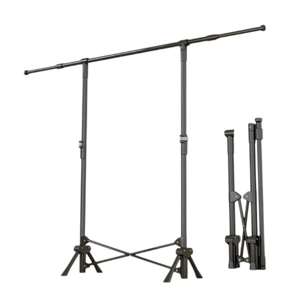 Πτυσσόμενη κρεμάστρα δαπέδου & απλώστρα ρούχων - DG202501 - 282180 - Black