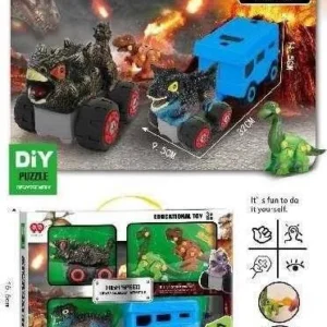 Σετ συναρμολογούμενα οχήματα Δεινόσαυροι με φιγούρες - 998-41B - 305203