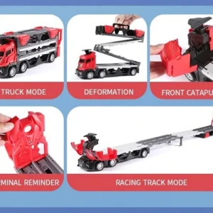 Σετ όχημα-αυτοκινητόδρομος με εκτοξευτή - 802C - 305216 - Image 2