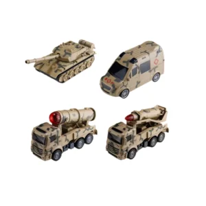 Σετ στρατιωτικά οχήματα - 4pcs - XLQ-4T - 305222 - Image 4