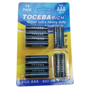 Μπαταρίες ΑΑΑ –  UM-4 – 1.5V - 12pcs – 400093 - Image 2
