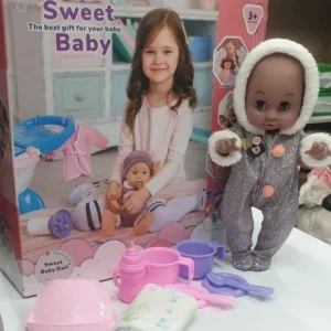 Κούκλα μωρό με αξεσουάρ φροντίδας - WD2368AB31CM - 308226 - Image 3